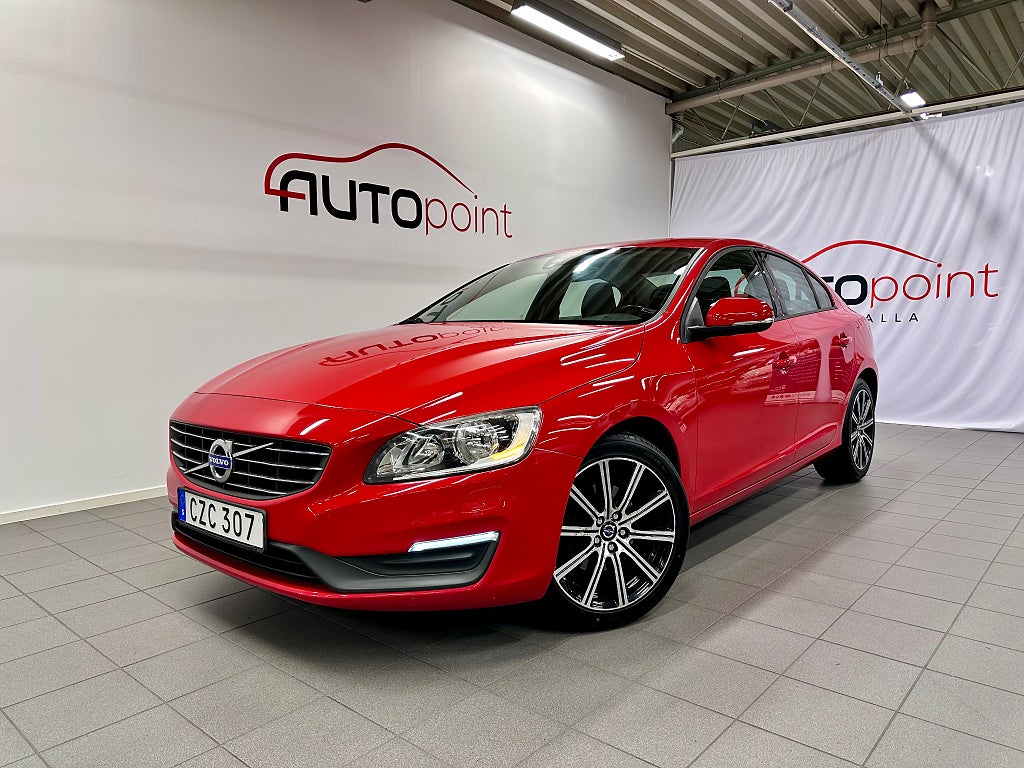 Volvo S60 D4 181hk Kinetic Värmare Drag Vinterhjul 