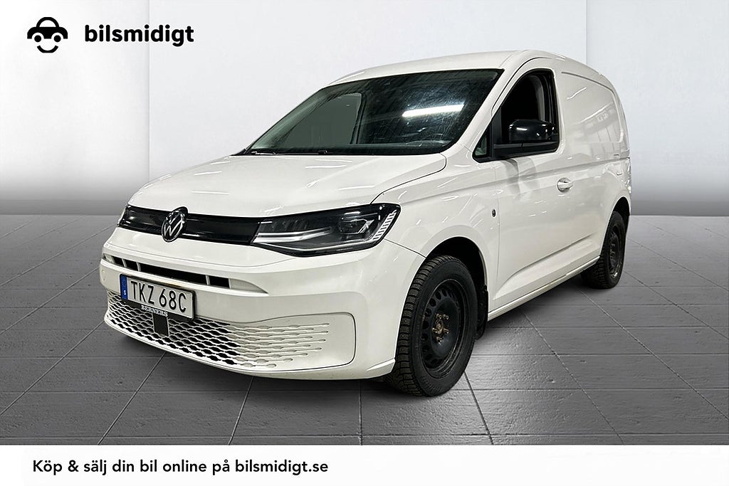 Volkswagen Caddy Cargo 2.0 TDI 4M Drag Kamera PDC Värmare 122hk