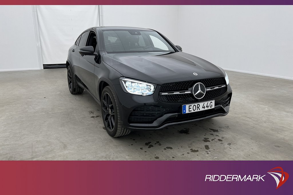 Mercedes-Benz GLC 400 d Coupé 4M 330hk AMG Plus Cockpit 360°