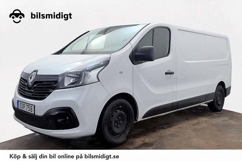 Renault trafic Skåp 2.7t 1.6 dCi 3-sits Drag Navi Kamera Värmare 125hk
