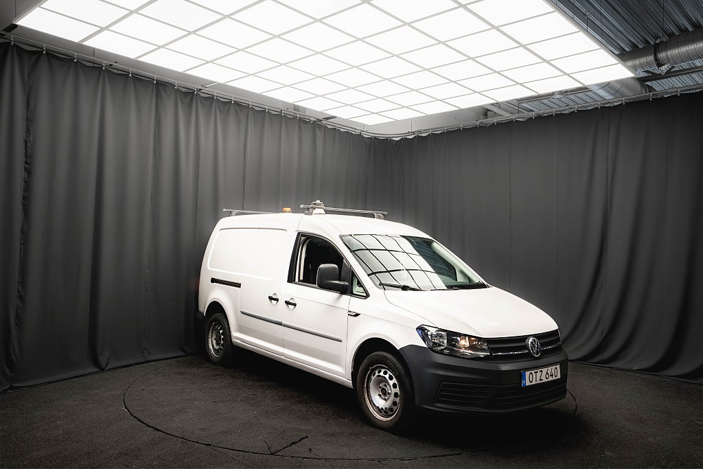 Volkswagen Caddy Maxi TDI 150HK LÅNG L2 D-VÄRMARE DRAG PDC MOMS
