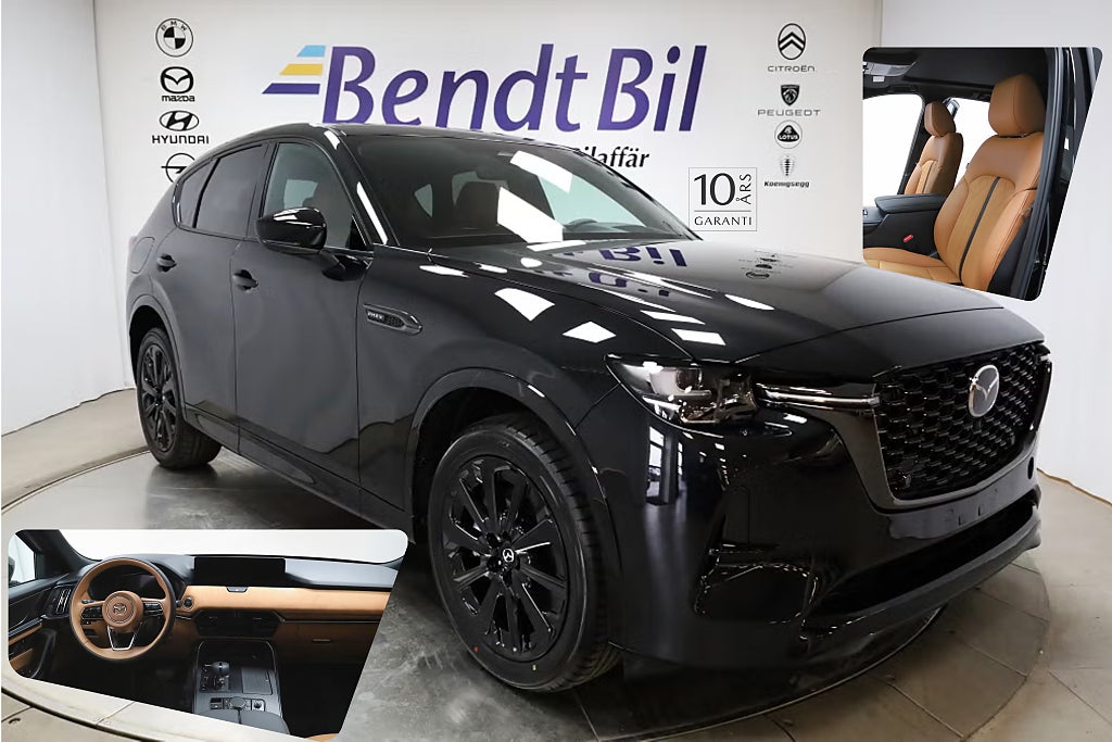 Mazda CX-60 Homura Plus/ Värmare/ Adaptiv farth/ Ventilerade stolar