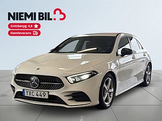 Mercedes-Benz A 200 7G-DCT AMG Line S&V-hjul Backkamera Carplay P-värm – bild 1