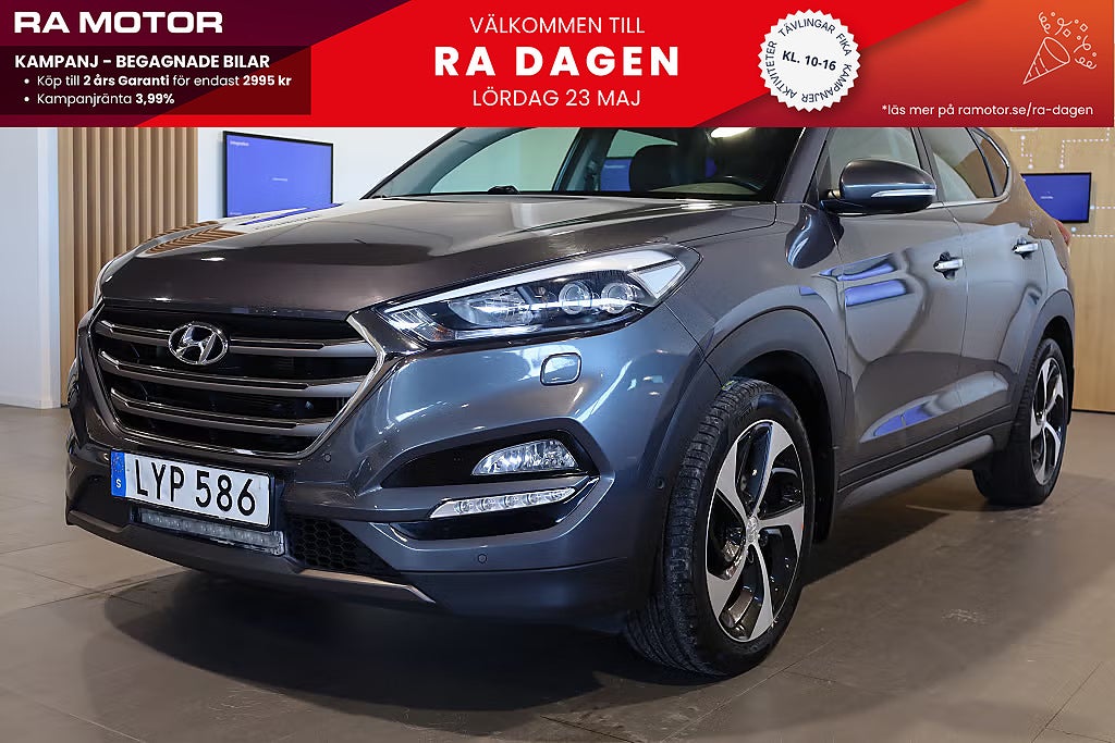 Hyundai Tucson 1.6 T-GDI AWD AUT Pano Kamera Navi Läder