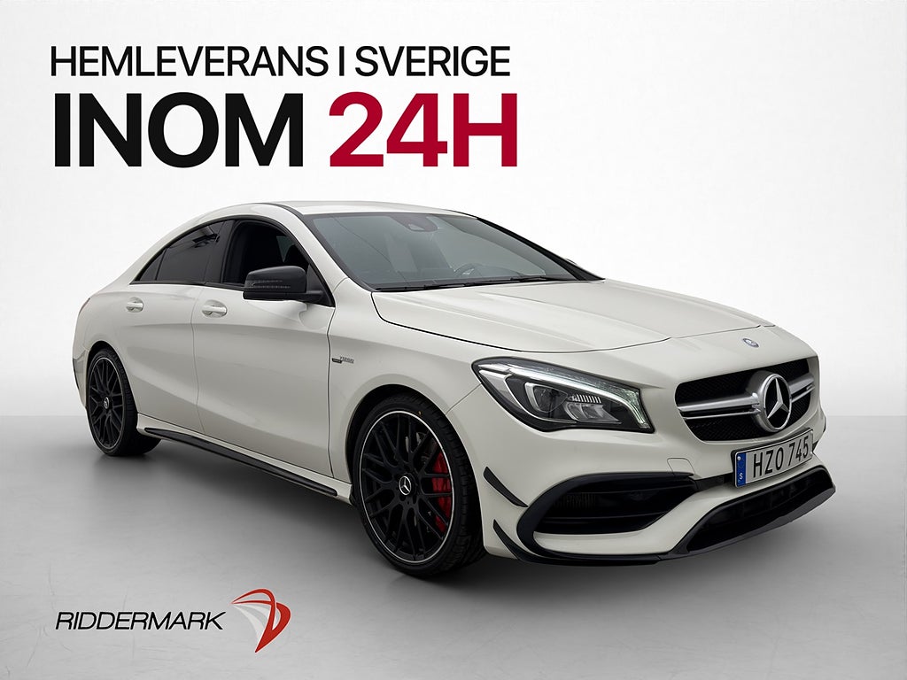 Mercedes-Benz CLA45 Coupé 381hk Aero Sportavgas H/K Kamera