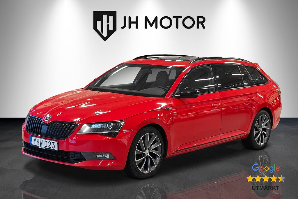 Skoda Superb 2.0 TDI 4x4 Sportline 190hk DVÄRM/Panorama/SoV