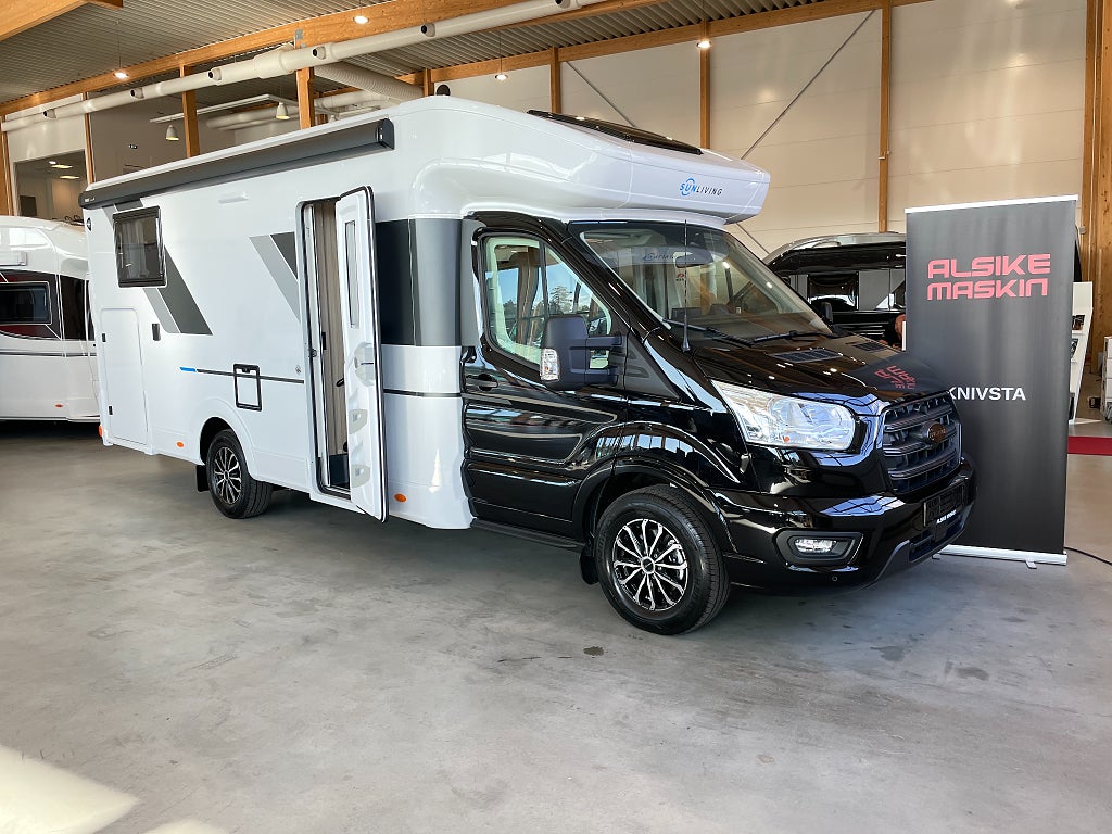 Sun Living S 75 SL / B-kort / Taksäng / Trume Diesel / 5 bältad/Auto 165hk