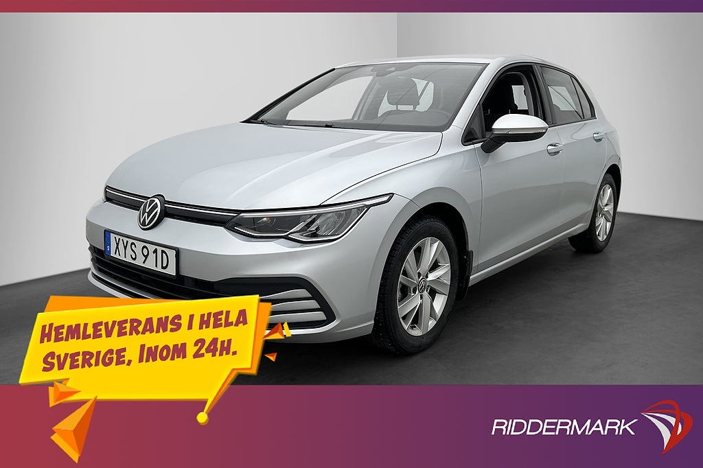 Volkswagen Golf 1.5 TSI 150hk Cockpit Kamera Drag MOMS