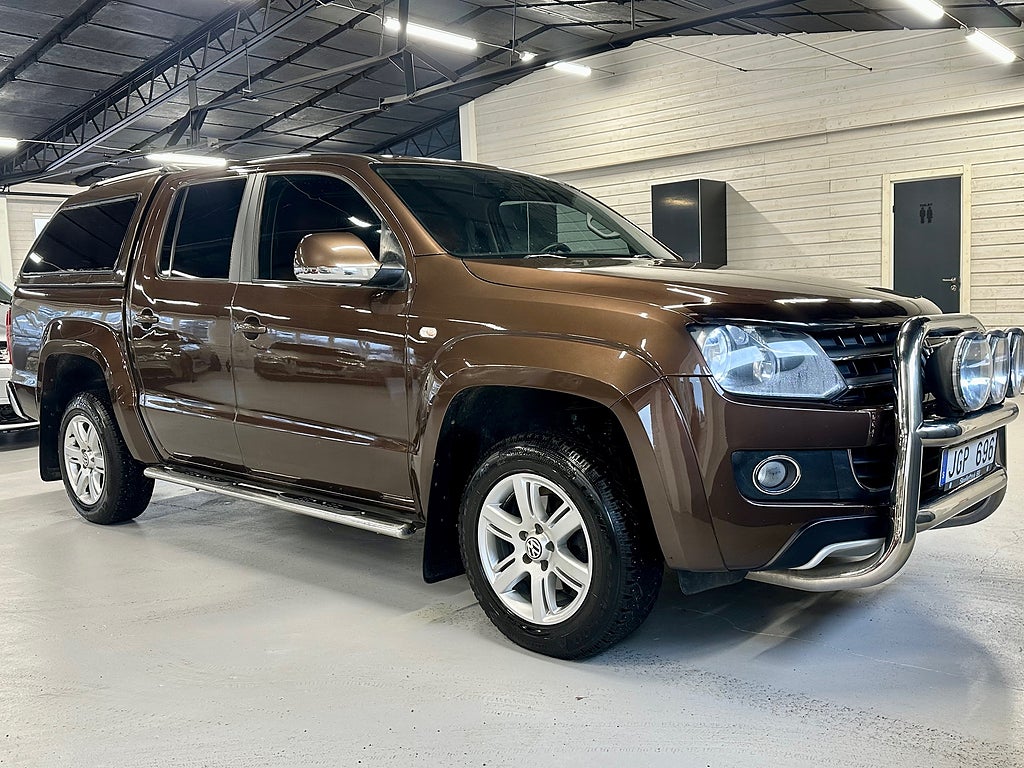 Volkswagen Amarok DoubleCab 3.0t 2.0 BiTDI 4Motion Webasto, Skinn, Drag, 163hk