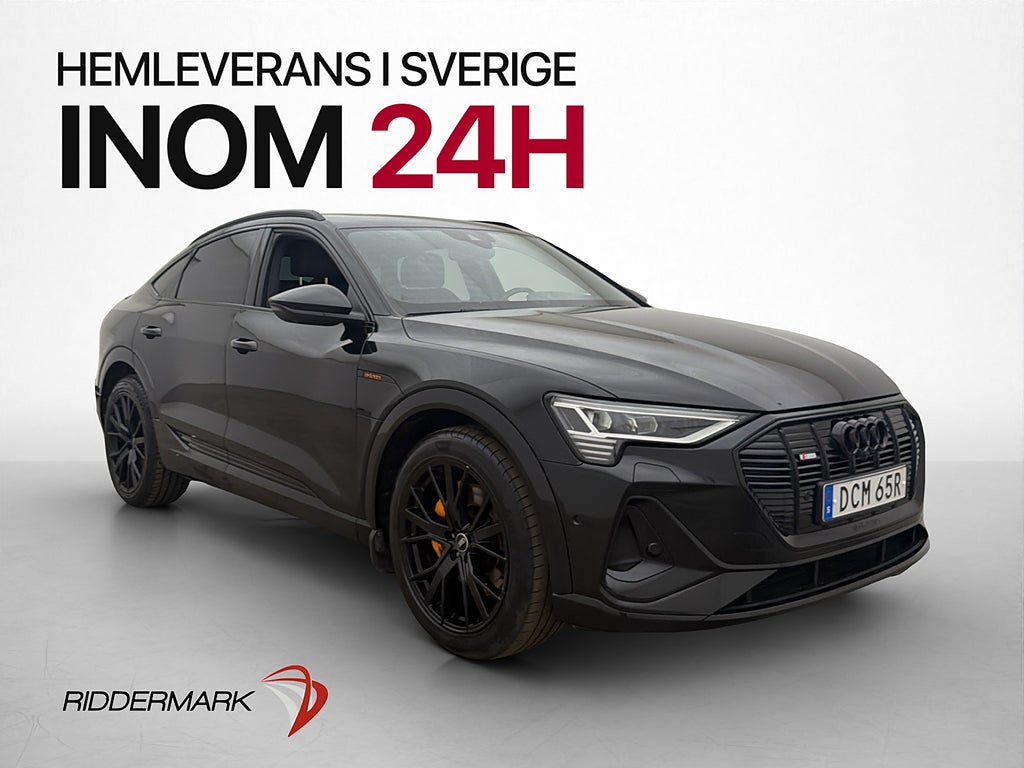 Audi E-Tron Sportback 55 Q S-Line Black Edition Pano Drag