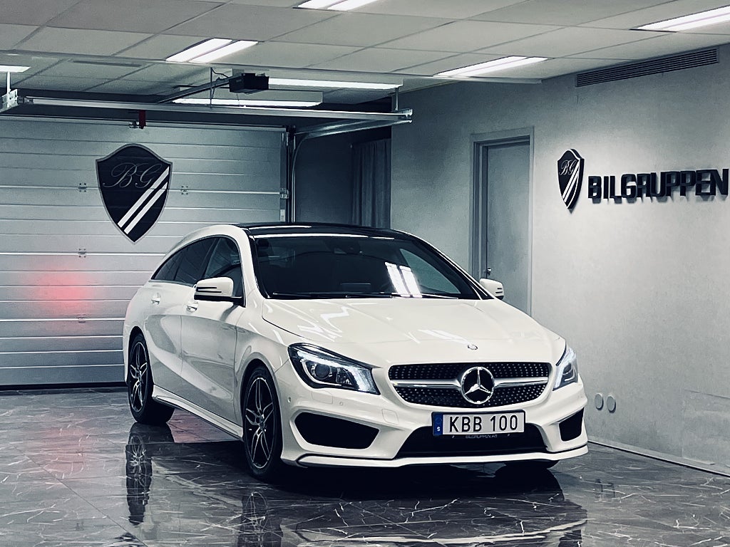 Mercedes-Benz CLA220 d 220 d Shooting Brake 7G-DCT AMG L|Panorama|D-värmare|
