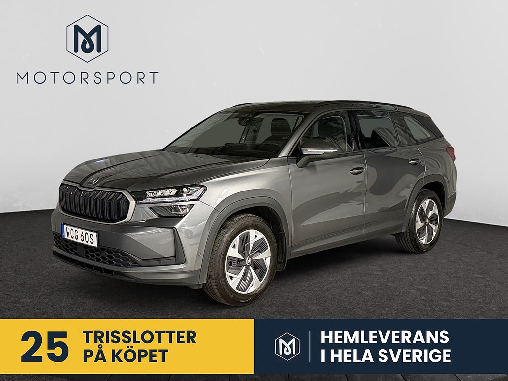 Skoda Kodiaq 150hk e-TEC Selection 7-sits Drag Carplay Värmare 360°