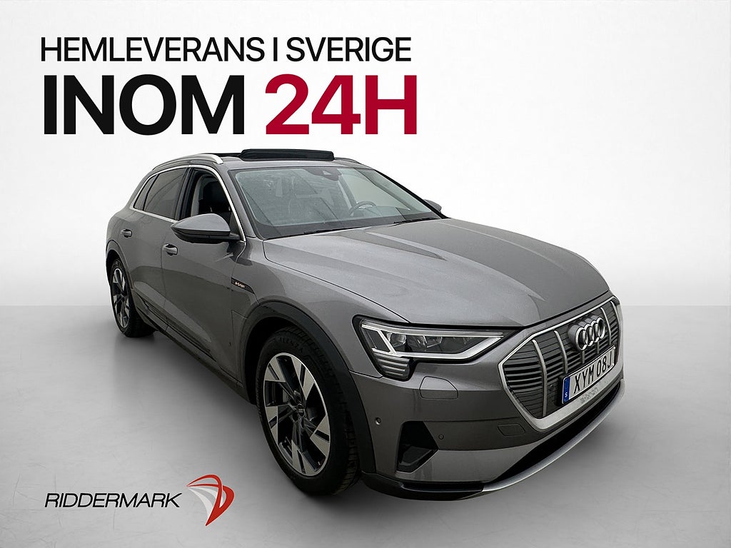 Audi E-Tron 55 Quattro Pano B&O 360° Skinn CarPlay Drag