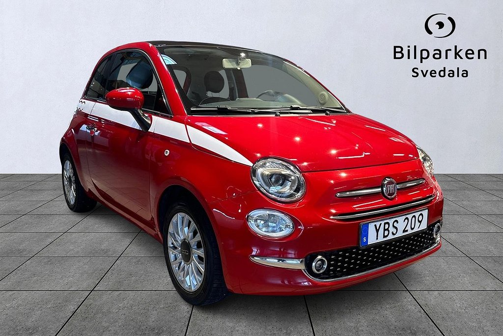 Fiat 500 1.2 | Lounge | Panorama | 70hk