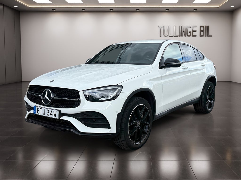 Mercedes-Benz GLC 300 de Coupé 4M 9G AMG PLUS Värmare B-Kamera Drag 20" 
