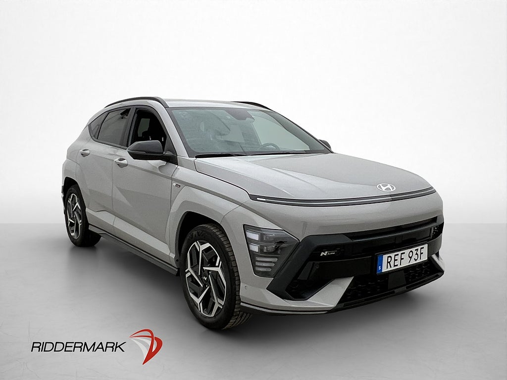 Hyundai Kona Hybrid 141hk N-Line 360° Navi Skinn/Alcantara