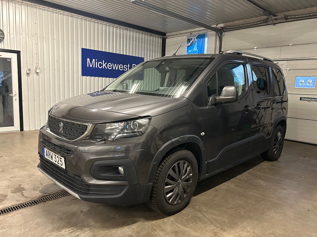 Peugeot Rifter 1.2 e-THP Manuell, 110hk, 2019