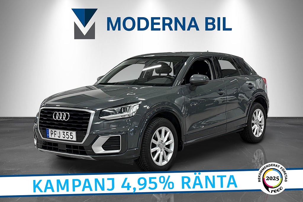 Audi Q2 1.4 TFSI 150hk S Tronic M-värm CarPlay 4,95% Ränta