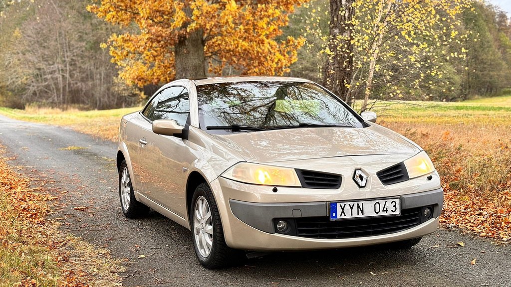 Renault Mégane Cabriolet 1.6 - Höstfynd!