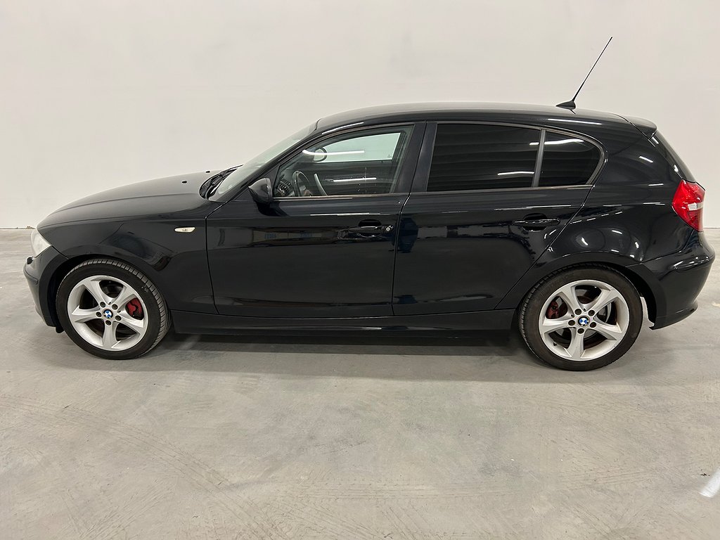 BMW 118 d 5-dörrars Euro 5 gott skick sportstolar Fynd 