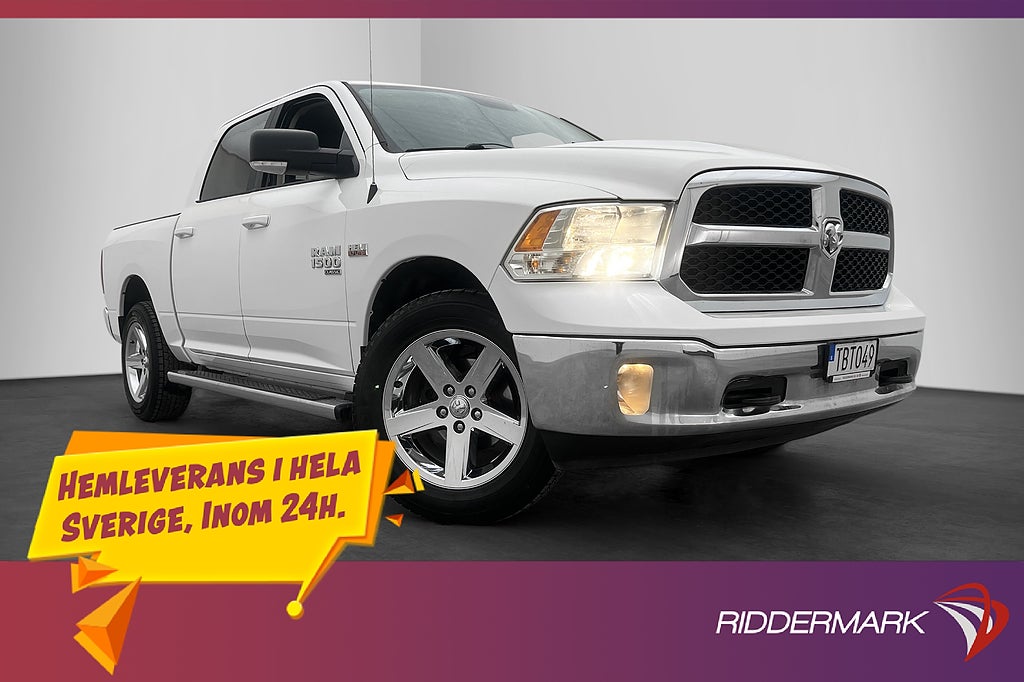 Dodge RAM SLT 5.7 4x4 Dragkrok Taklucka B-Kamera Moms