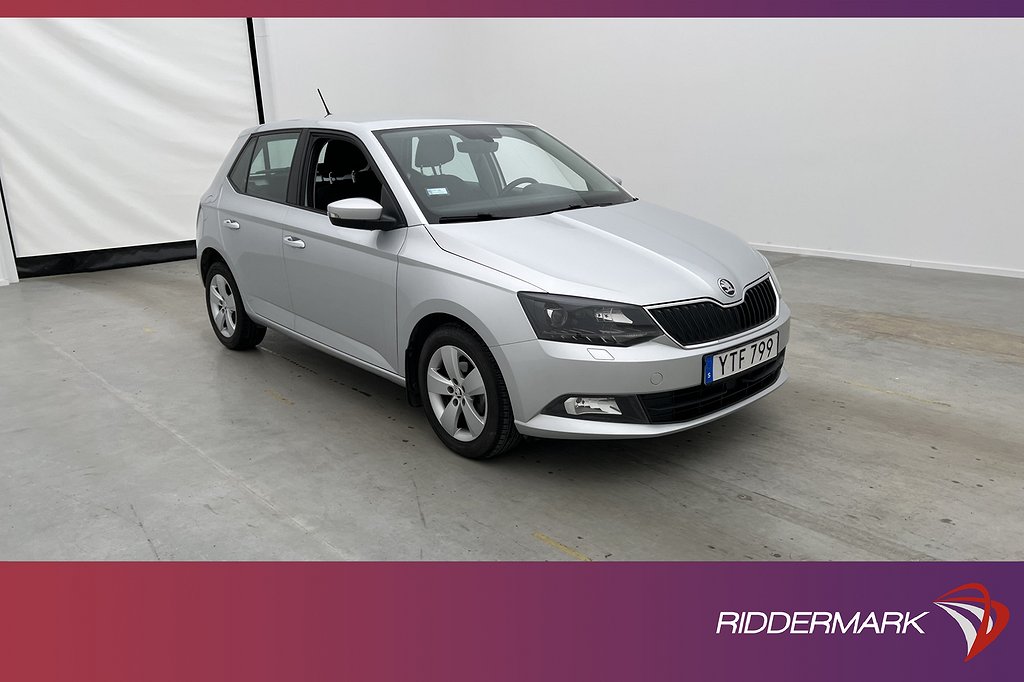 Skoda Fabia 1.0 TSI 95hk Style Sensorer CarPlay