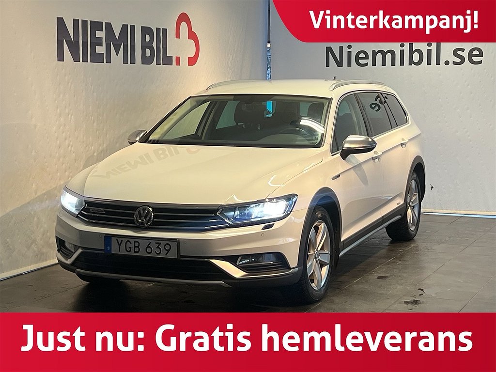 Volkswagen Passat Alltrack 2.0 TDI 4M 190h Drag/Dvärm/Kamera