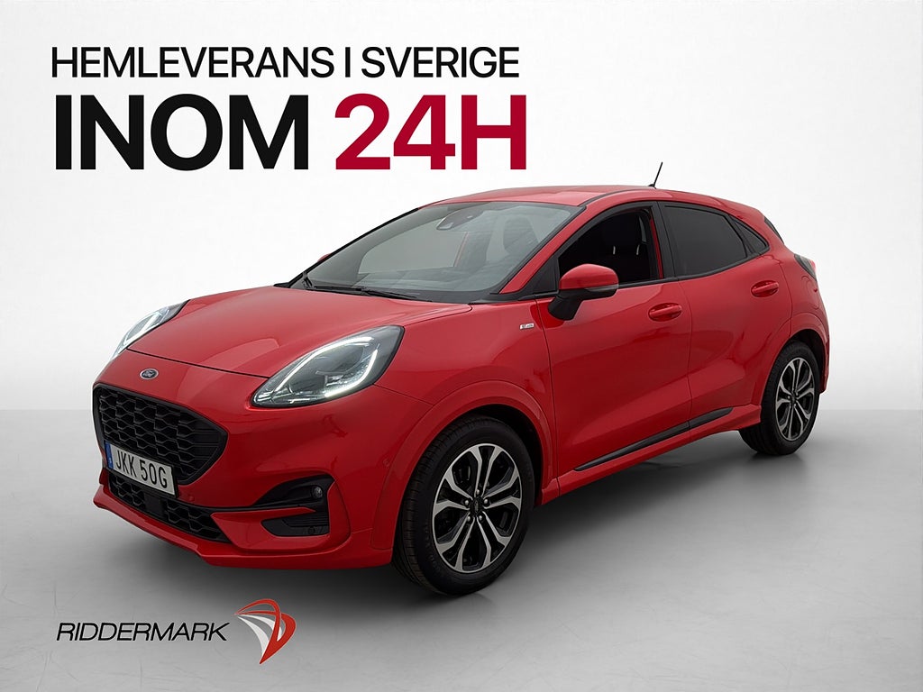 Ford Puma 125hk ST-Line Cockpit Kamera Navi Adapt-Fart