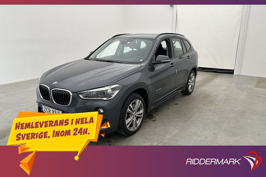 BMW X1 XDrive20d Steptronic Sportline HuD Navi Drag 190hk