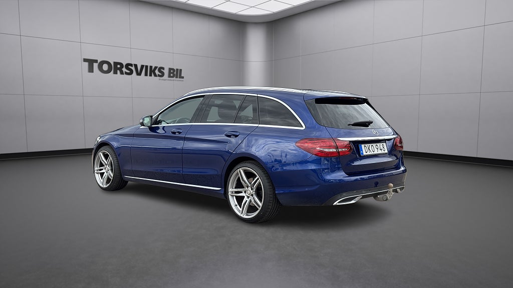 Mercedes-Benz C 200 T d 9G-Tronic Avantgarde/Värmare/19"Tums-Ny servad - miniatyr 5