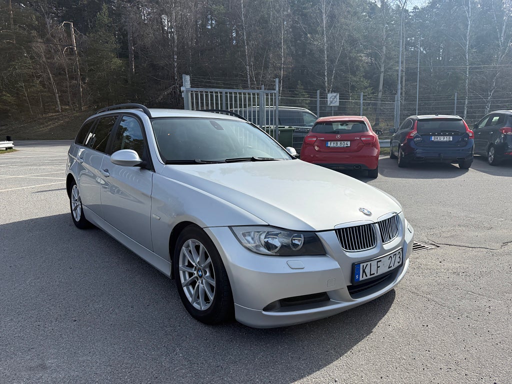 BMW 318D Touring 143hk Advantage, Comfort Dragkrok Besiktigad