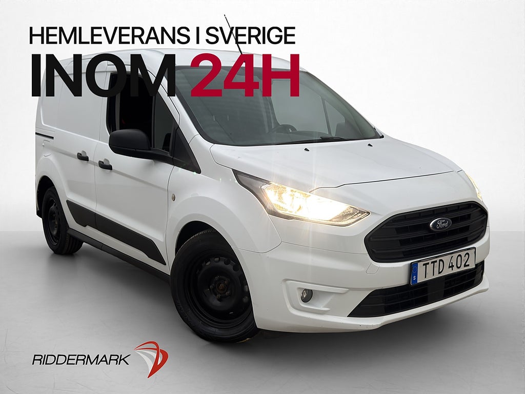 Ford Transit Connect Värmare Drag B-Kamera V-Inredd Moms