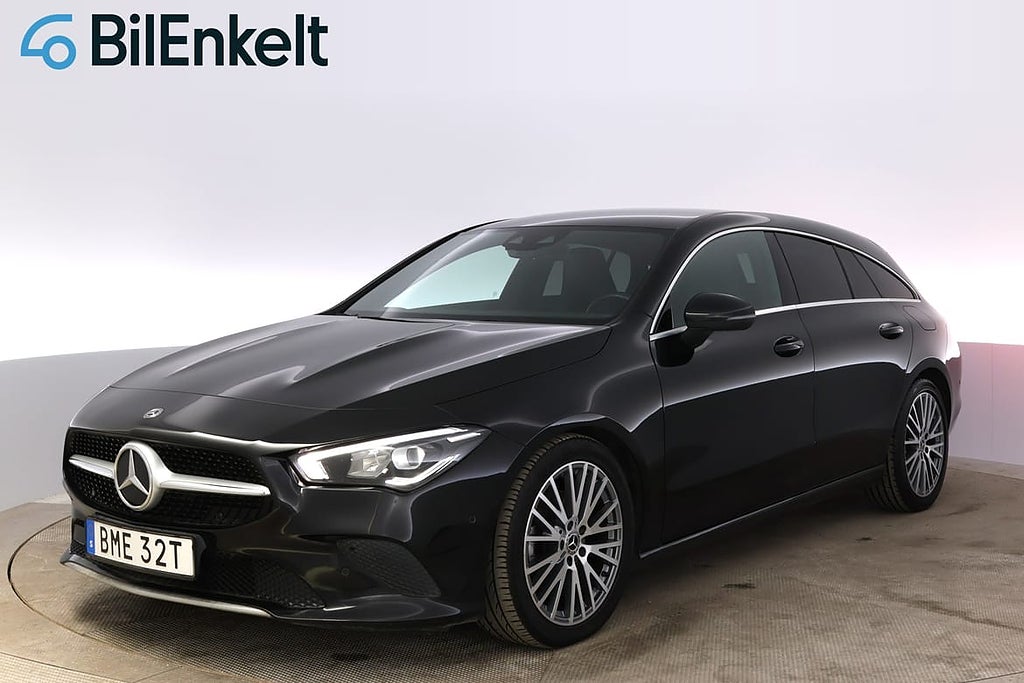 Mercedes-Benz CLA 200 200 d Shooting Brake Läder Kamera Wide