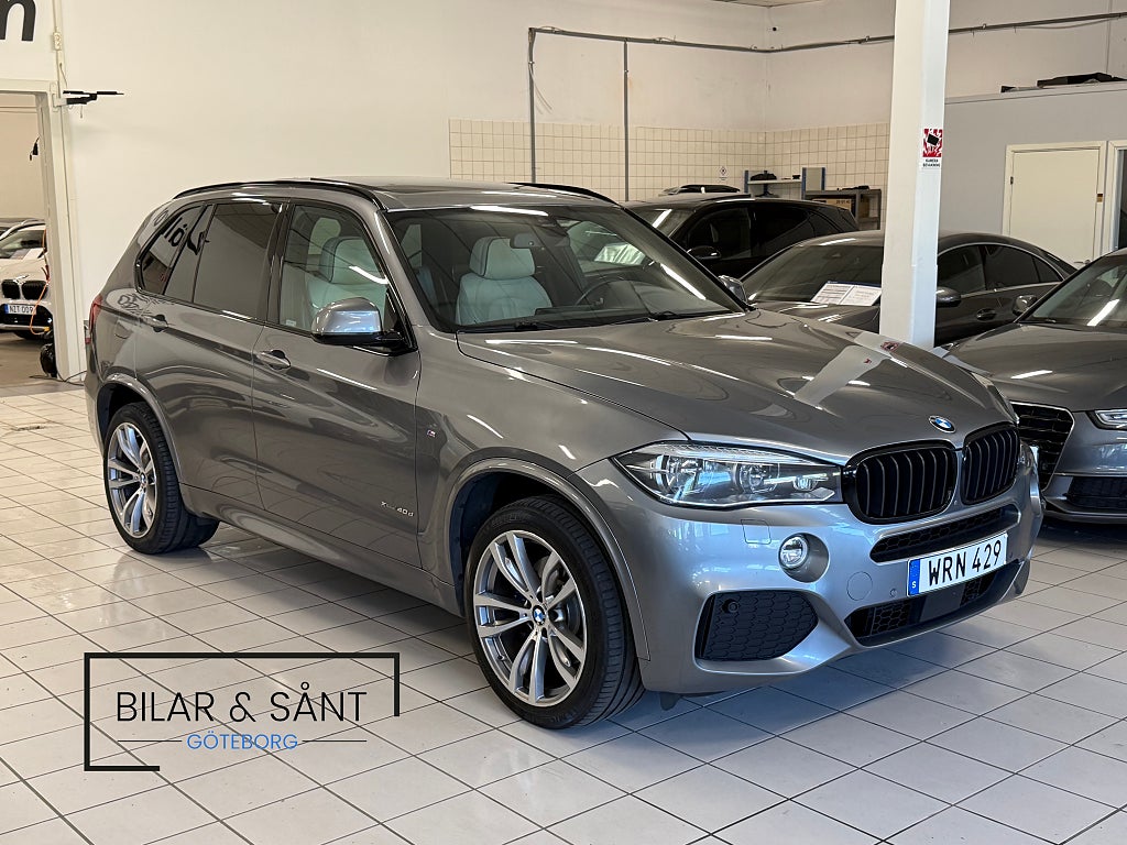BMW X5 xDrive40d 313hk M Sport Panorama HuD H/K 360° Läder