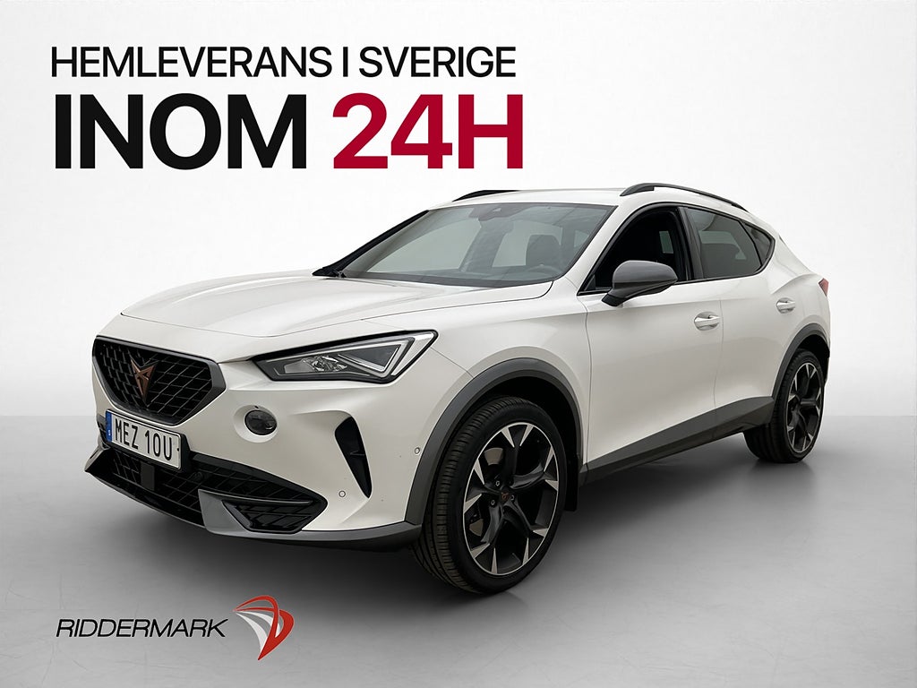Cupra Formentor 1.5TSI 150hk Drag Carplay Sensorer 0,56l/mil