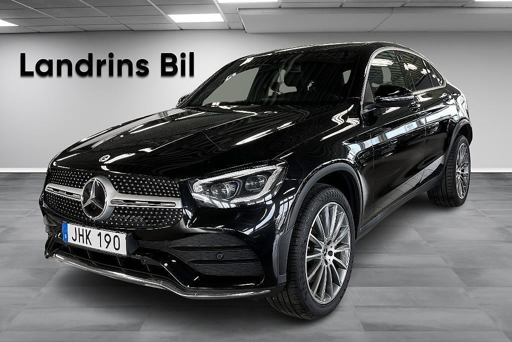 Mercedes-Benz GLC300 de 300 de Coupé 4MATIC / AMG Line / Drag / Värmare 