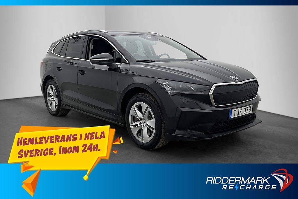 Skoda Enyaq iV 80 MOMS Värmare Dragkrok Kamera Rattvärme