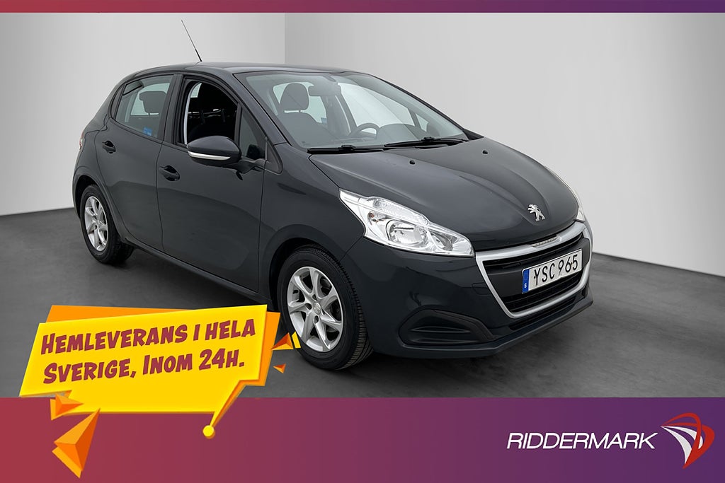 Peugeot 208 1.2 PureTech En-Brukare Kamrem Bytt 360kr skatt