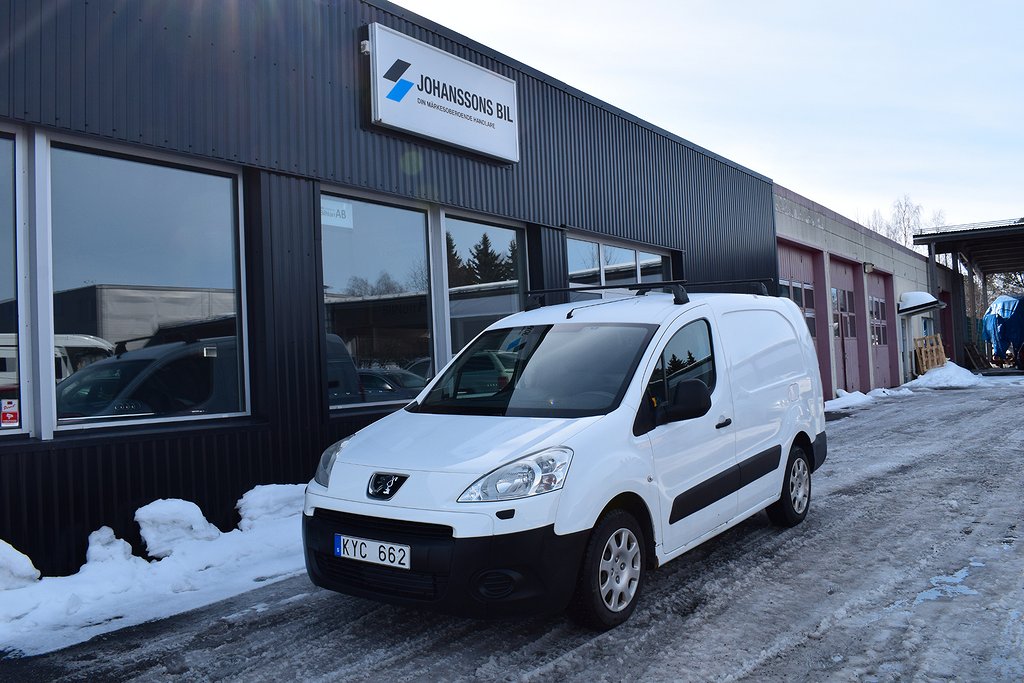 Peugeot Partner Van Utökad Last 1.6 HDi Dragkrok *9798mil*