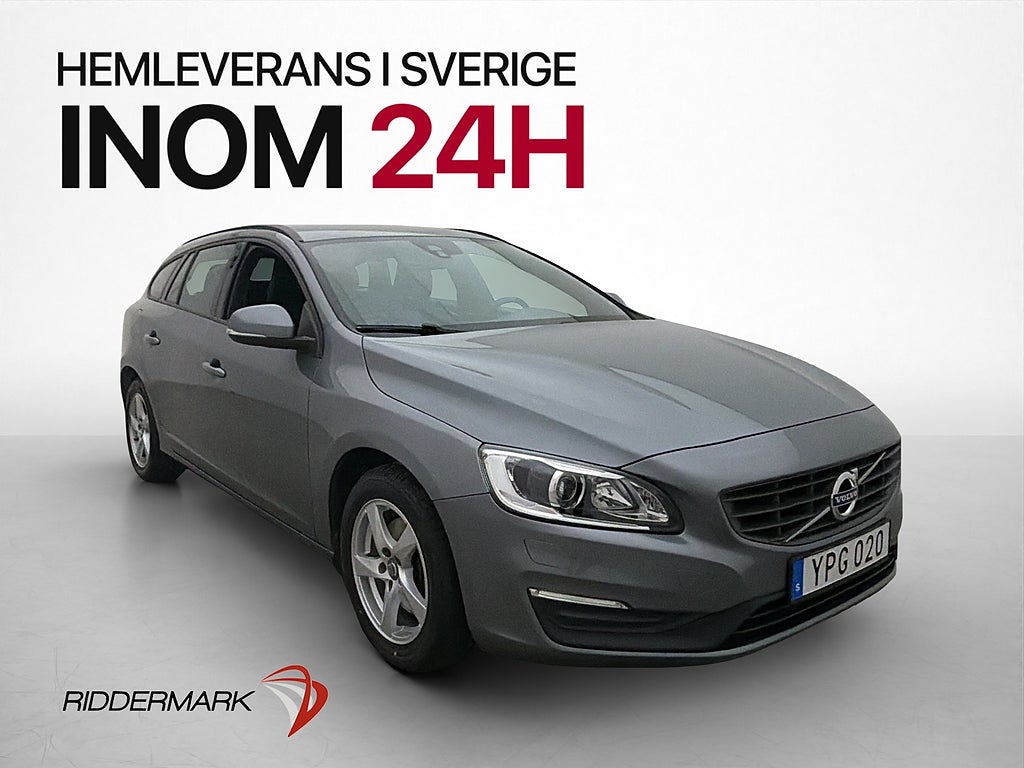 Volvo V60 T3 152hk Classic Edition Värmare Drag VOC Navi