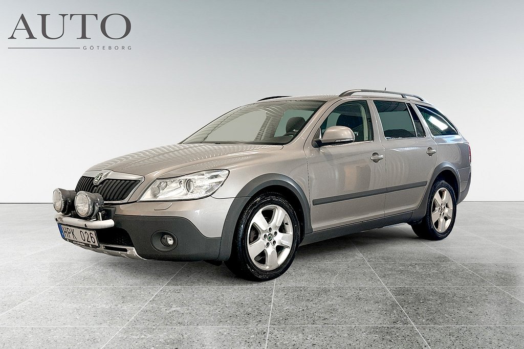 Skoda Octavia Scout 2.0 TDI 4x4 Dragkrok Automat 