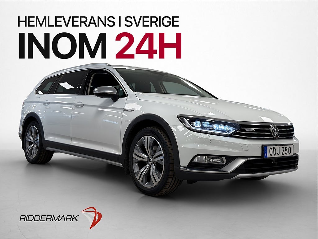 Volkswagen Passat Alltrack 190hk 4M Värmare Kamera Drag