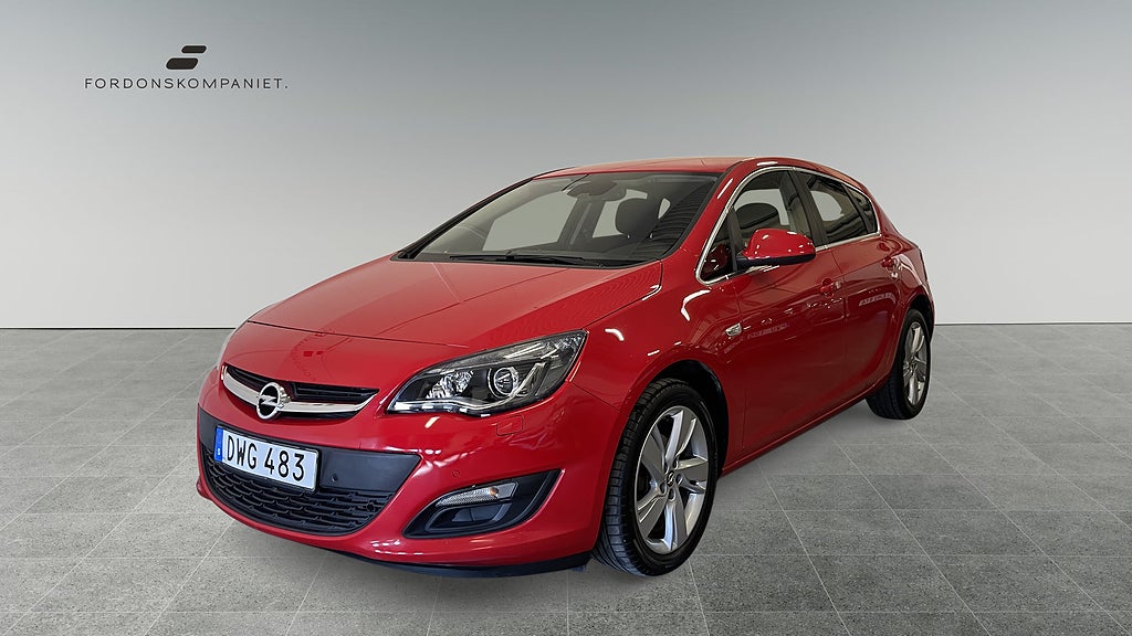 Opel Astra 1.4 Turbo Enjoy Manuell Euro 5 Välutrustad 1 Brukare