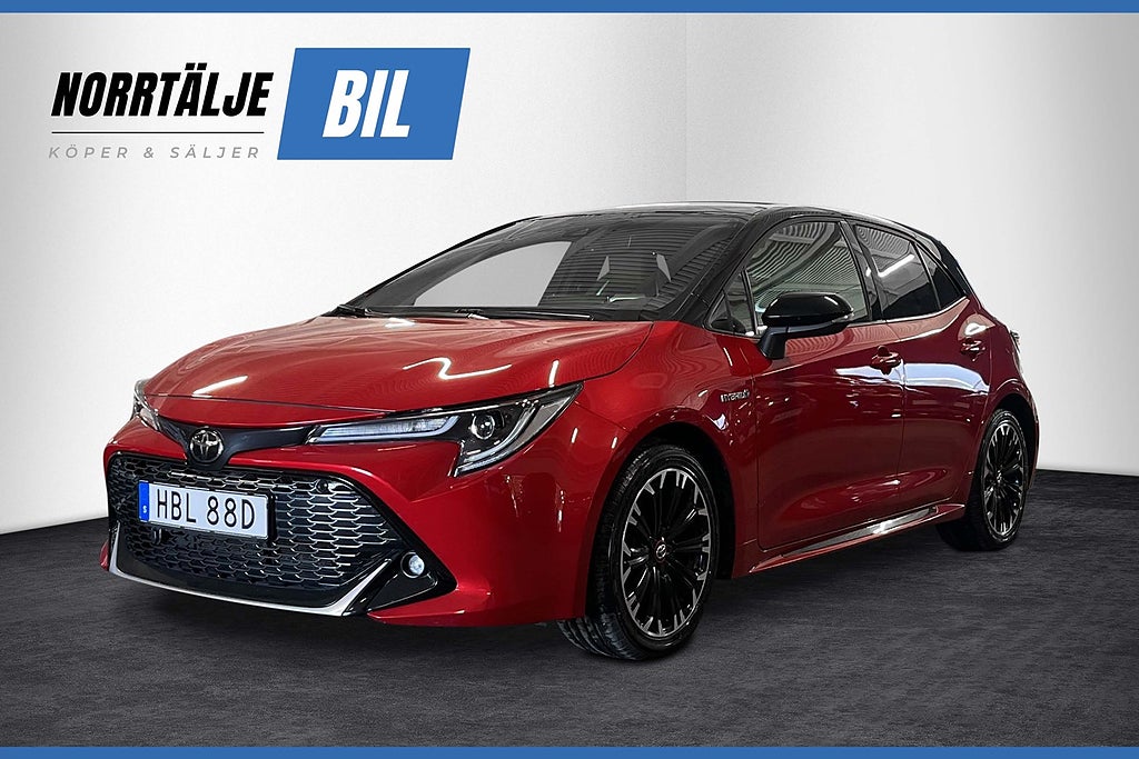 Toyota Corolla HYBRID GR SPORT 122 HK M&K B-KAMERA BLUETOOTH NYSERVAD