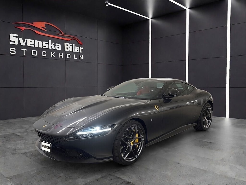 Ferrari Roma 3.9 V8 F1 DCT 620hk /SPORTAVGAS /360° /ENDAST 20 MIL