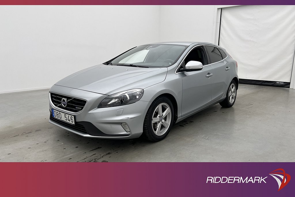 Volvo V40 D2 R-Design VOC D-Värm Skinn Sensorer Keyless Drag