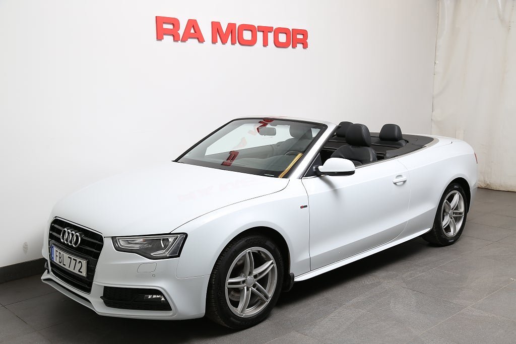 Audi A5 Cabriolet 1,8 TFSI 170hk Sports Edition Aut 2015