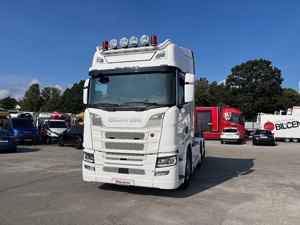 Scania R540 6x2 Dragbil, Euro 6