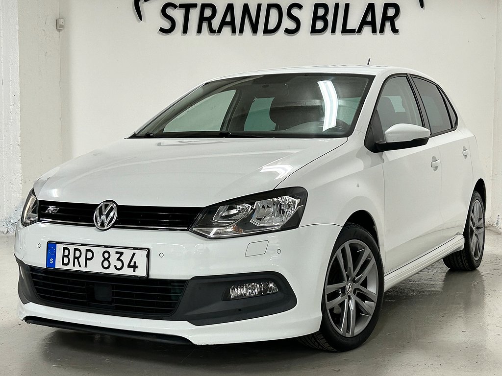 Volkswagen Polo 1.2 TSI 5-dörrar 90hk R-line PDC Facelift 