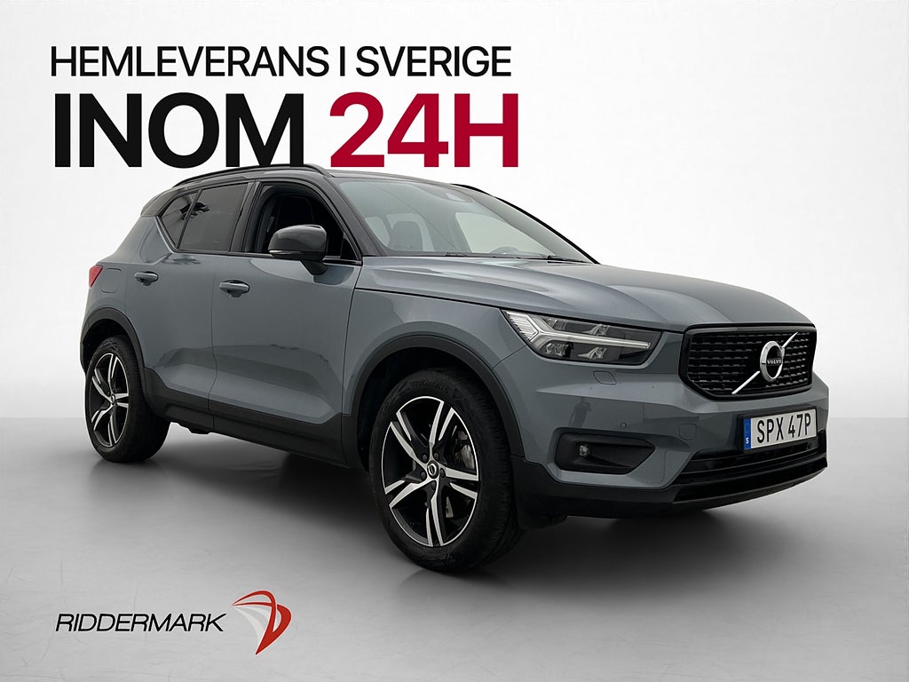 Volvo XC40 T4 R Design Pano Värmar Harman/Kardon Navi Kamera